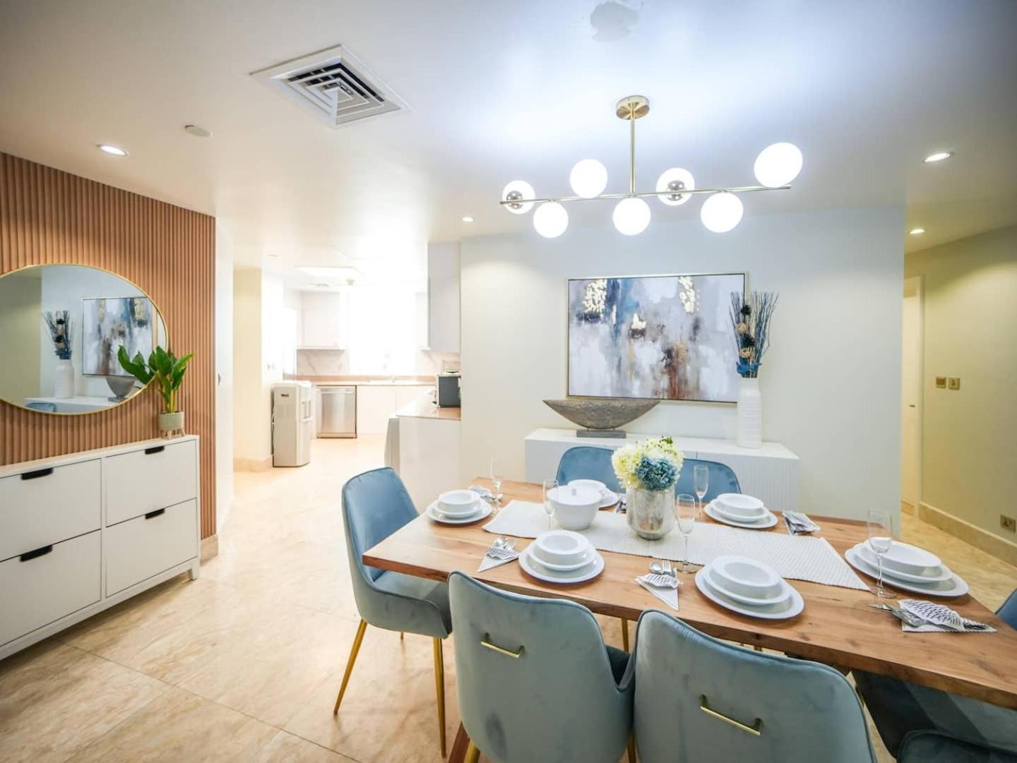 Deluxe 3 Bedroom With Marina & Sea View دبي المظهر الخارجي الصورة