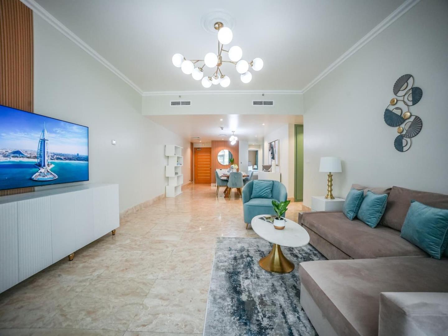 Deluxe 3 Bedroom With Marina & Sea View دبي المظهر الخارجي الصورة